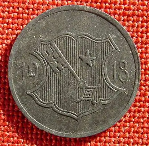(1045908) Heimatgeschichte : Notgeld 10 Pfennig Worms 1918, siehe bitte Bilder
