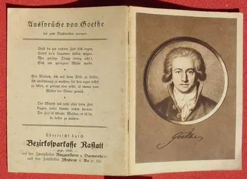 ! Neu : Versandkosten ab Euro 2,20 () "Goethe" Ein Bildheft zu seinem Leben und Wirken. Von Lindner u. Spohr. 64 Seiten. Format ca. 11 x 15 cm. Universum-Verlag Berlin 1932  "Goethe" Ein Bildheft zu seinem Leben und Wirken. Von Lindner u. Spohr...