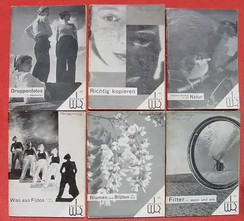 (1009353) 11 kleine Magazine um 1935-38 : "Der Fotorat". Verlag Knapp, Halle 1935-38