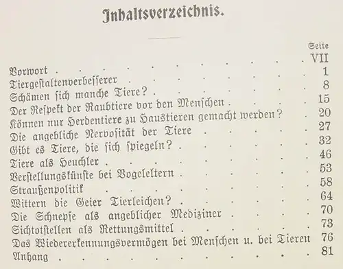 () Zell "Straussenpolitik - Neue Tierfabeln". 94 S.,  Kosmos 1907. Franckh-sche Verlag, Stuttgart