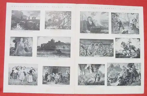 (0210165) Kunstverlag Scherl, Berlin SW 68. Lagerkatalog 1.Teil  : Figuerliche Darstellungen. 20 Seiten-Heft im Format ca. 24 x 31 cm