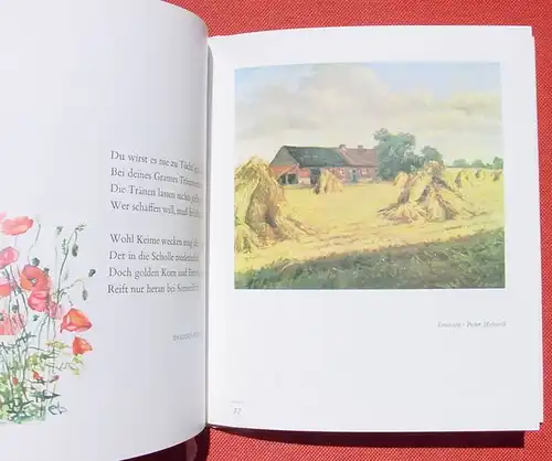 (0210179) "Es bleibt uns ueberall noch eine Freude" Bei Dichtern und Malern zu Gast. 96 S., Farb-Kunstband 1978