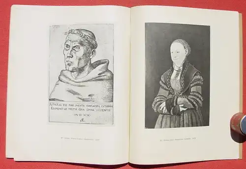 () "Lucas Cranach d. Ae." Leben u. Werk. Von Rudloff-Hille. 84 S., Bildtafeln, VEB Verlag der Kunst, Dresden 1953