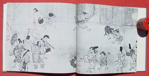 (0210192) "Japanische Bilderrollen" Bildband. Einleitung v. Elise Grilli. Fackeltraeger-Verlag Hannover 1961