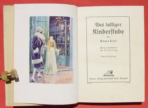 () "Aus lustiger Kinderstube" Emma Carl. 128 S., Loewes Verlag Ferdinand Carl, Stuttgart, 1930-er Jahre