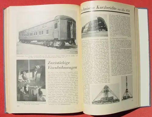 (0290083) "Jahrbuch der Technik" 1932-1933. 496 S., Viele Abbildungen. 1933 Franckh-sche Verlag Stuttgart (Dieck)