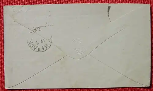 () Briefkuvert. Deutsche Reichspost 10 Pf., Ganzsache. Stempel Weilerswist, sieh scan