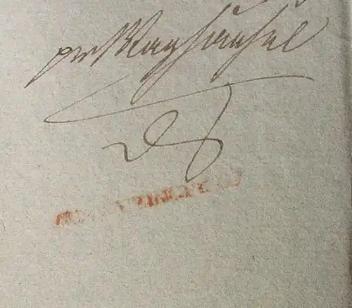 (1045081) Brief v. 1839 mit rotem Ortsstempel, siehe Bilder
