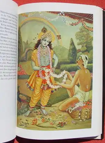 () "KRSNA" Der Hoechste Persoenliche Gott. Zehnte Cantos. 336 S., Mit Farbtafeln. 1974. Buchgewicht ca. 516 Gramm