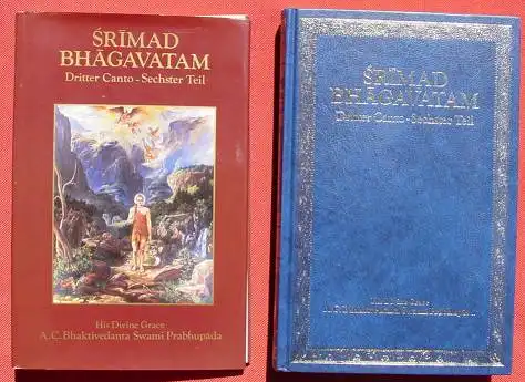 (0260014) "Srimad Bhagavatam" Ges. fuer Krischna-Bewustsein. 256 S., Farbtafeln. 1979. Buchgewicht ca. 439 Gramm