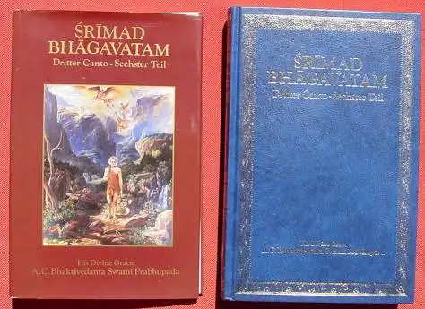 () "Srimad Bhagavatam" Ges. fuer Krischna-Bewustsein. 256 S., Farbtafeln. 1979. Buchgewicht ca. 439 Gramm