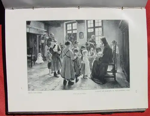 () "Die Christliche Kunst" Kompl. 3. Jg. 1906-1907. Halbleder. Muenchen 1906-1907