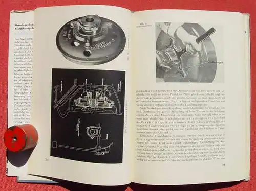 (0290004) "Die Grundlagen fachgerechter Kraftfahrzeug-Ausbesserung" 1938. 176 S., 150 Abb., Franckh, Stuttgart