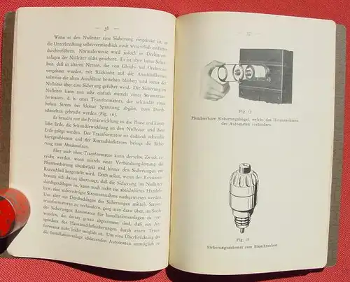 () Kuchenmeister "Stromdiebstaehle in Gleich- u. Wechselstrom-Anlagen" 72 S., 1930 Verlag Mueller, Altenburg Thueringen