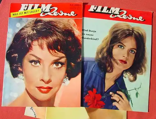 (0140012) 4 x "FILM-Revue". Vier verschiedene Ausgaben von 1959. Hefte sind alle komplett