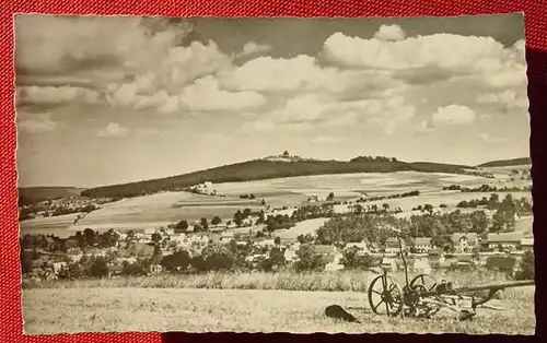 () Seiffen. Spielzeugdorf. Erzgebirge. Schwartenberg. Stempel v. 1960