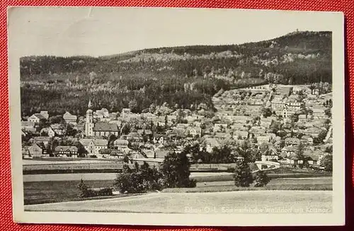 () Eibau O.-L. Sommerfrische Walddorf mit Kottmar. 1955