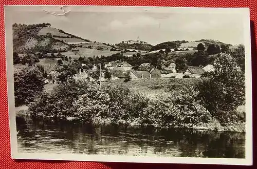 () Kahla Saale Leuchtenburg. Posthilfestempel Zoellnitz ueber Jena. 1959