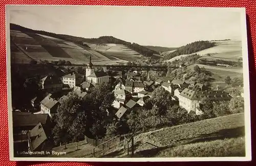 (1039211) Ludwigsstadt in Bayern. Verlag Escherich. Ansichtskarte von 1956