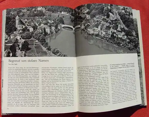 (1039235) Merian-Heft 1965, Nr. 8 : Der Hochrhein v. Bodensee bis Basel. 96 Seiten. Sehr guter Zustand