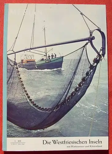 (1039237) Merian-Heft 1966, Nr. 3 : Die Westfriesischen Inseln. 110 Seiten. Sehr guter Zustand