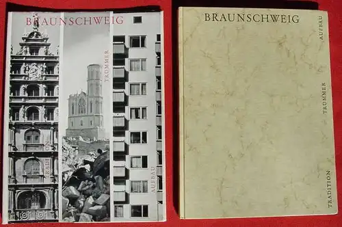 (1012293) Braunschweig. Aufbau einer Stadt. Foto-Bildband. Waisenhaus-Verlag, Braunschweig 1954
