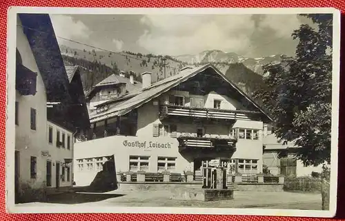 (1045774) Foto-Ansichtskarte Gasthof Loisach, Tirol. Foto u. Verlag Waitz, Ehrwald-Tirol, siehe Bilder