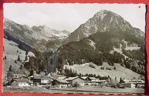 (1045775) Foto-Ansichtskarte Reichenbach mit Nebelhorn. Verlag Franz Milz, Fuessen