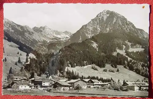 () Foto-Ansichtskarte Reichenbach mit Nebelhorn. Verlag Franz Milz, Fuessen