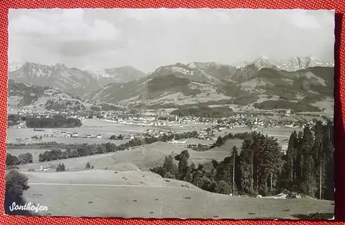 () Foto-AK Sonthofen im Allgaeu  Foto-AK Sonthofen im Allgaeu. Versandkosten innerhalb Deutschland ab Euro 1,00