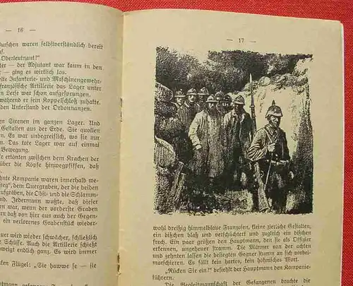 () "Kampf um Hoehe 166" - 'Eine Erzaehlung aus der Herbstschlacht in der Champagne' Von Gustav Dittmar, nlv-archiv