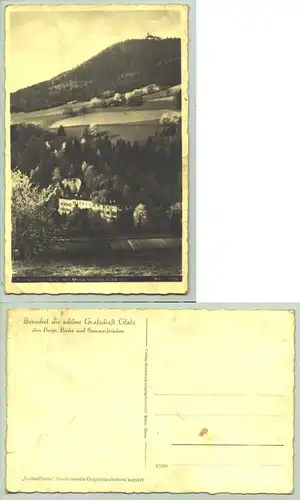 (1026857) Ansichtskarte. 'Kurheim Urnitztal mit Maria Schnee'. Grafschaft Glatz. Polen. Unbeschrieben. 1930-er Jahre. Karte ist zerknittert. 
