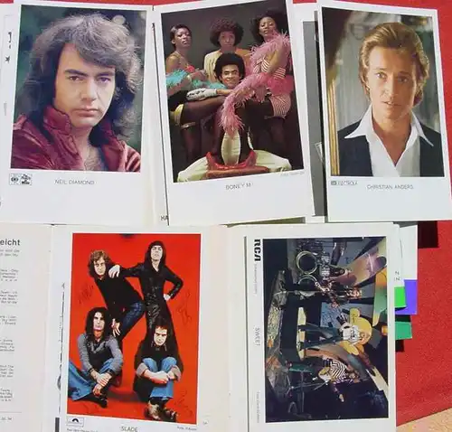 () 25 x top Schlagertextheft mit Star-Lexikon u. Autogrammkarten. Musikverlag Sikorski, Hamburg