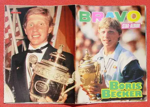 (1044266) BRAVO Star-Album. Boris Becker. 16 Seiten. Format ca. 10,5 x 14 cm