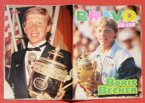 () BRAVO Star-Album. Boris Becker. 16 Seiten. Format ca. 10,5 x 14 cm