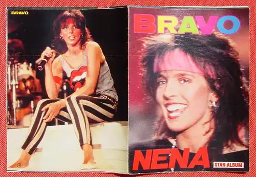 (1044268) BRAVO Star-Album. NENA. 16 Seiten. Format ca. 10,5 x 14 cm