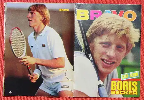 (1044269) BRAVO Star-Album. Boris Becker. 16 Seiten. Format ca. 10,5 x 14 cm
