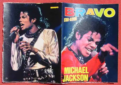 () BRAVO Star-Album. Michael Jackson. 16 Seiten. Format ca. 10,5 x 14 cm