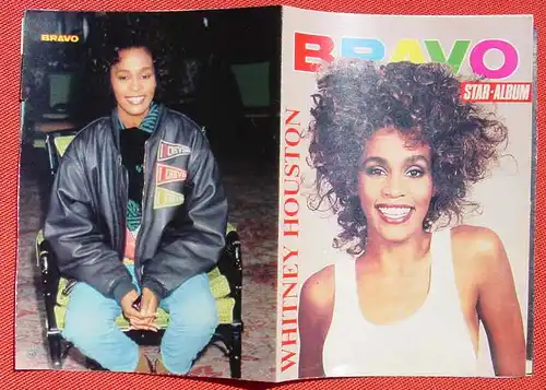 (1044271) BRAVO Star-Album. Whitney Houston. 16 Seiten. Format ca. 10,5 x 14 cm