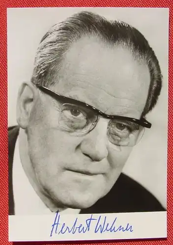 () Herbert Wehner, MdB. Vorsitzender der SPD-Bundestagsfraktion
