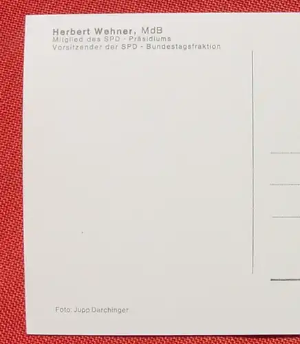 (1043512) Herbert Wehner, MdB. Vorsitzender der SPD-Bundestagsfraktion