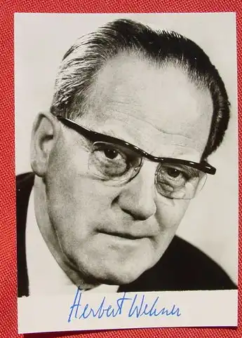 (1043513) Herbert Wehner, MdB. Vorsitzender der SPD-Bundestagsfraktion