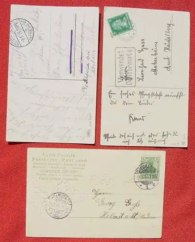 (1043516) AK. Pfingsten. Postalisch zw. 1904-1927. Eine Postkarte mit Praegedruck