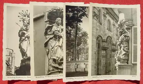 (1043518) 6 x AK. Motiv : Heidelberg. Agfa-Foto-AK. Popp-Karte