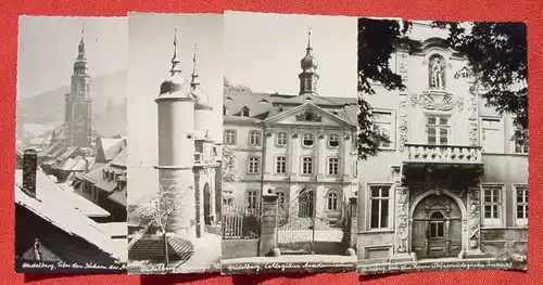 () 6 x AK. Motiv : Heidelberg. Agfa-Foto-AK. Popp-Karte