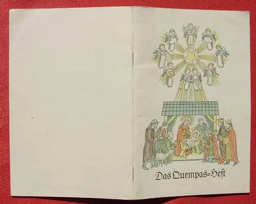 (1043568) Quempas-Heft. Weihnachtslieder. Baerenreiter Nr. 444. Texte u. Noten