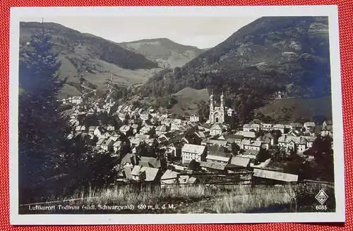 (1043627) AK. Todtnau, Schwarzwald, mit Stempel Gebuehr bezahlt 1. 4. 1947