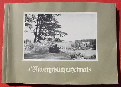 (1043820) Unvergessliche Heimat. Sammelbilder-Album komplett 180 Bilder. Greiling, um 1951