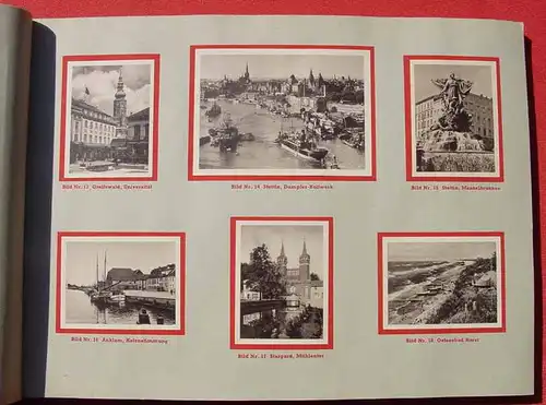 () Unvergessliche Heimat. Sammelbilder-Album komplett 180 Bilder. Greiling, um 1951