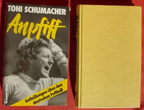 (1011444) Schumacher "Anpfiff". Fussball. 256 S., Bildtafeln. 1987 Droemer Knaur Verlag, Muenchen